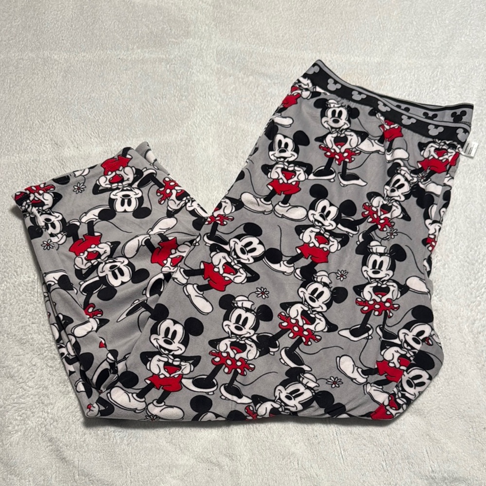 Disney Mickey Mouse Gray Pajama Pants